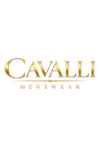 Cavalli Menswear gold logo